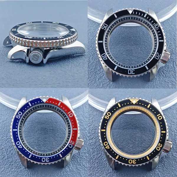 SKX007-フラットクリスタル防水時計ケース 316lステンレス SKX007-フラットクリスタル防水時計ケース 316lステンレス