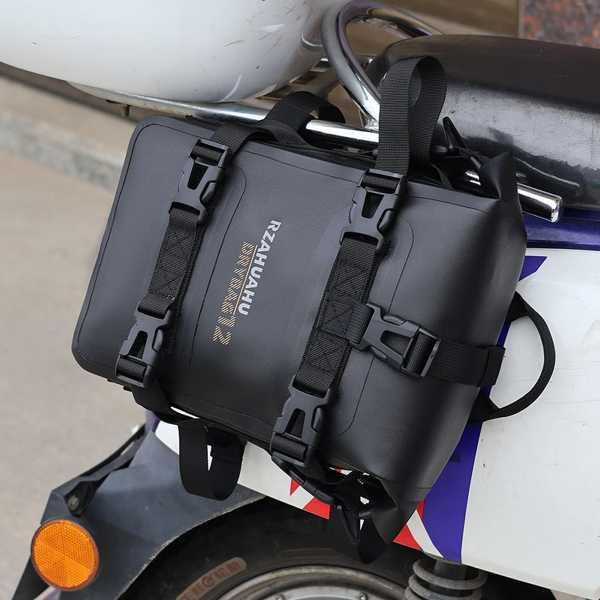 多機能オートバイシートバッグ 防水サドルバッグ 機関車用 大