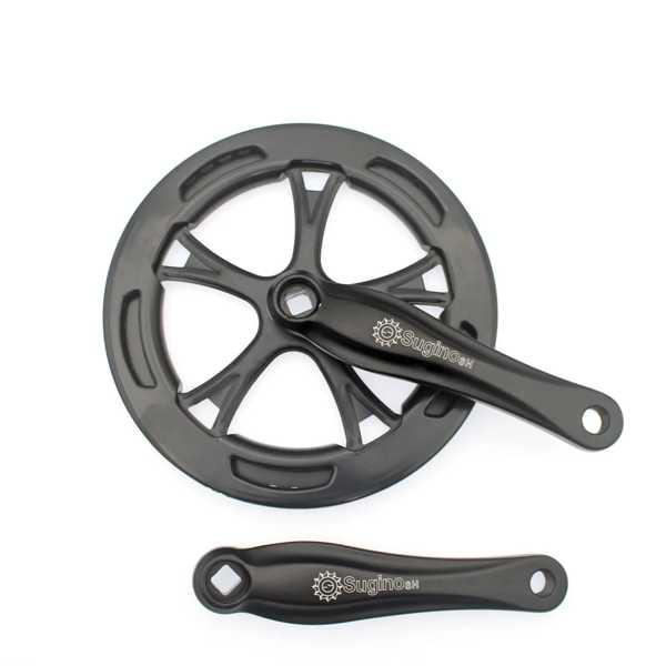 28Tアルミ クランクセット 165mm クォーツエクセルライトのパーツ 61syYwy9zyS.jpg_BO30,255,255,