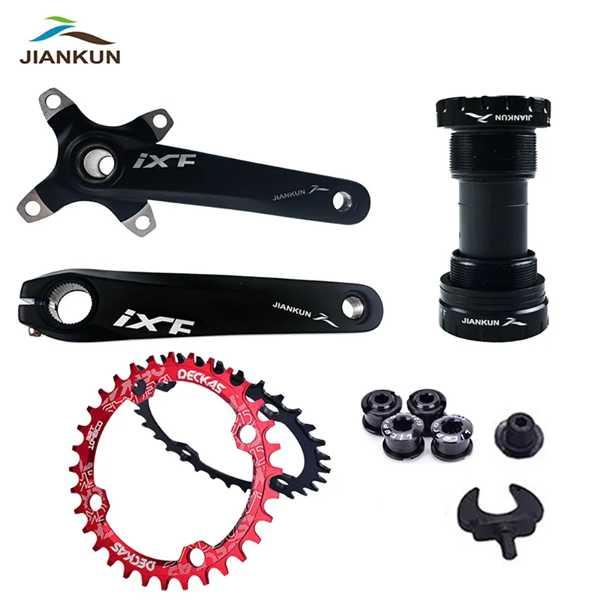 Jiankun-自転車チェーン用クランクセット104bcd,チェーン170mm
