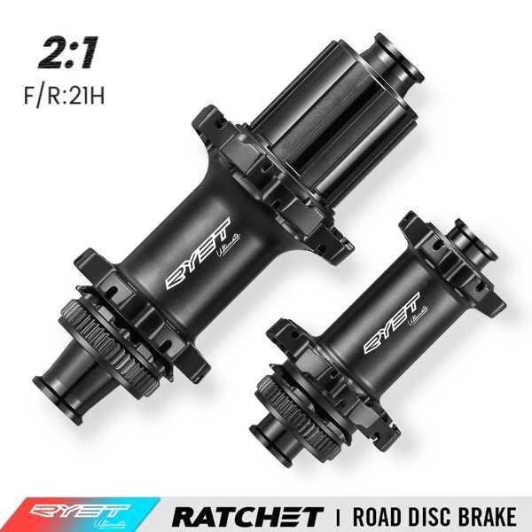 Rまだ道路ディスクブレーキバイクハブ、自転車ハブセット