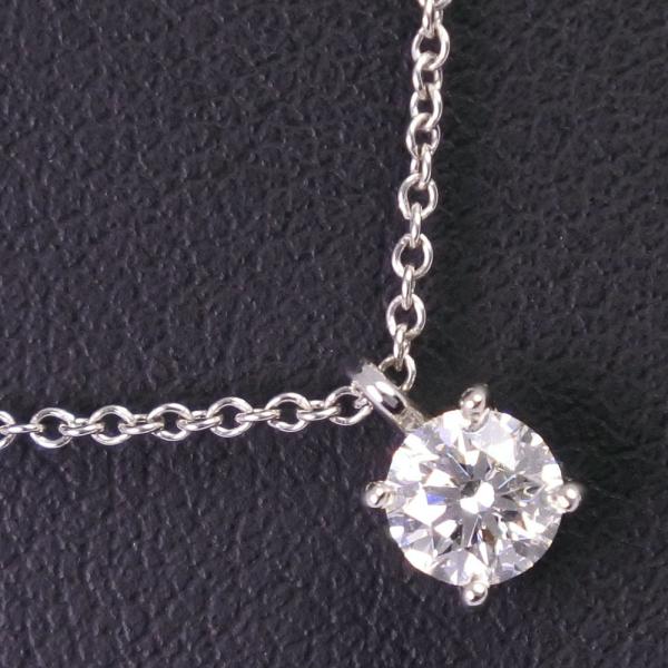 TIFFANY&Co. ティファニー ソリティア 約0.3ct ネックレス Pt950 TIFFANY&Co. ティファニー ソリティア 約0.3ct ネックレス Pt950
