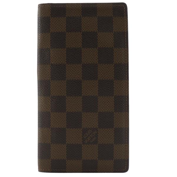 【LOUIS VUITTON】ルイ・ヴィトン ポルト・バルール・カルト・クレディ N61823 ダミエキャンバス 茶 MI0032 メンズ 札入れ LOUIS VUITTON（ルイ・ヴィトン） ポルト・バルール・カルト・クレディ
