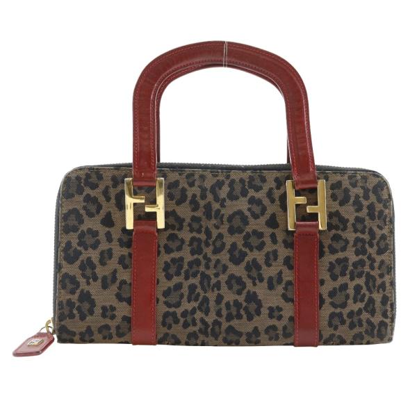 FENDI（フェンディ） ウォレットバッグ レオパード ヒョウ柄