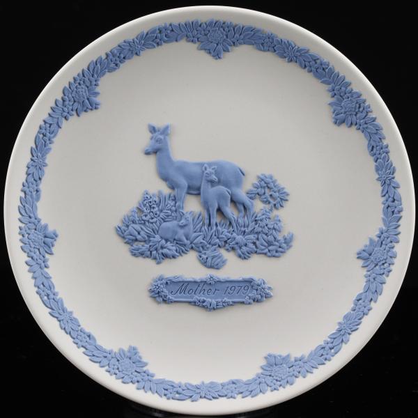 Wedgwood ウェッジウッド Mother 1979 ジャスパー イヤープレート 食器 
