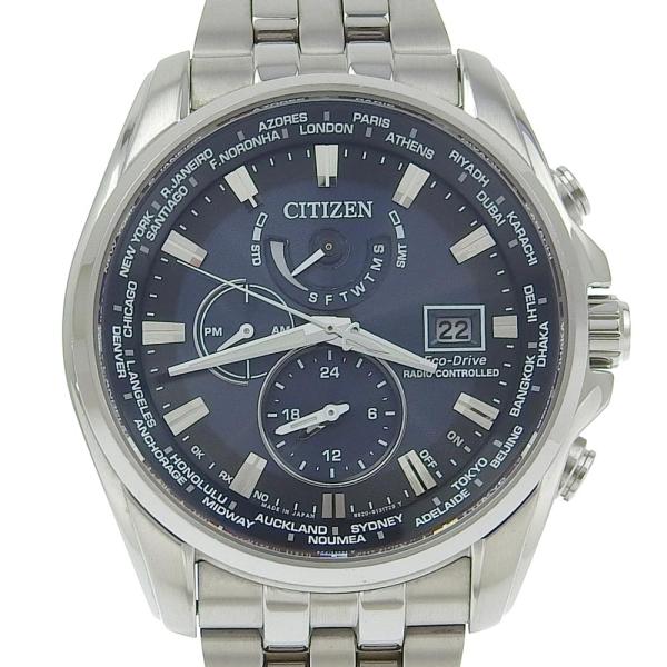 【新品未使用】CITIZEN シチズン エコ・ドライブ電波時計 H820 crown78_h161024375