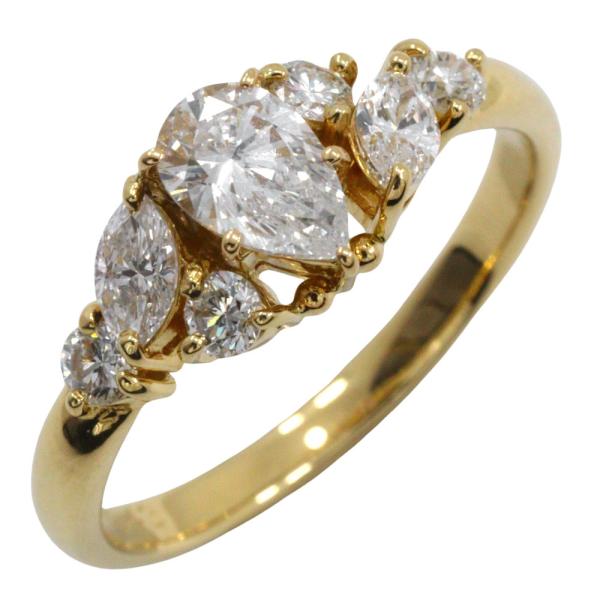 MONNICKENDAM モニッケンダム ペアシェイプ D0.41/0.43 リング・指輪