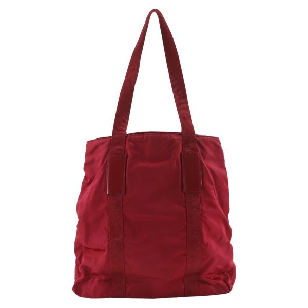 PRADA（プラダ） B10310 トートバッグ ナイロン 赤 レディース