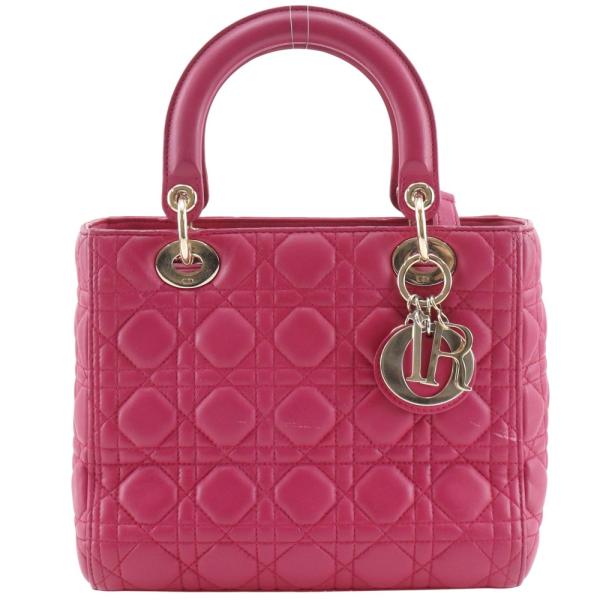 Dior クリスチャンディオール レディディオール ミディアム カナージュ