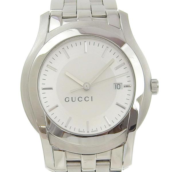 GUCCI グッチ 5500XL 腕時計 SS クオーツ アナログ表示 メンズ