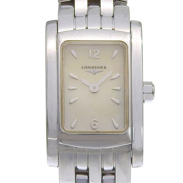 LONGINES ロンジン シェル文字盤 L5.158.4 クォーツ 腕時計 LONGINES（ロンジン） ドルチェヴィータ L5.158.4 腕時計 SS クオーツ