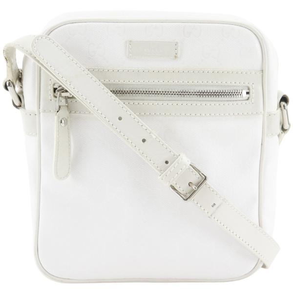 GUCCI グッチ GGインプリメ ショルダーバッグ 233268 訳あり GUCCI（グッチ） GGインプリメ 233268 ショルダーバッグ PVC 白 ユニ