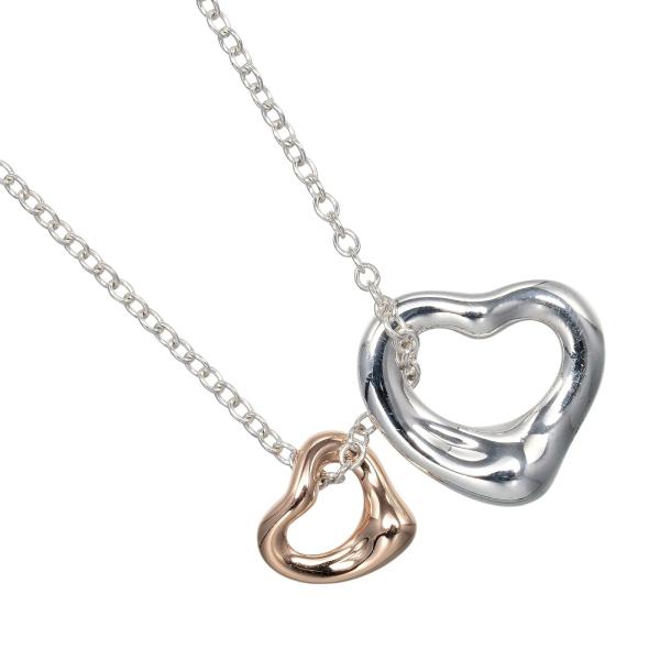TIFFANY&Co. ティファニー ダブル オープンハート ネックレス
