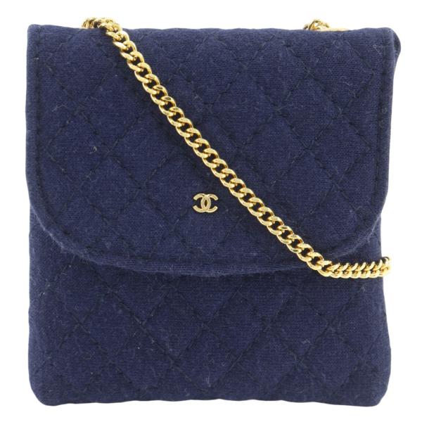 CHANEL マトラッセポーチ 新品 CHANEL（シャネル） チェーンポーチ マイクロ マトラッセ ポーチ