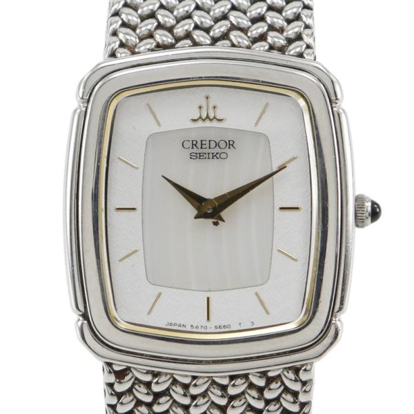 SEIKO（セイコー） クレドール 5A70-3C30 腕時計 SS クオーツ アナログ
