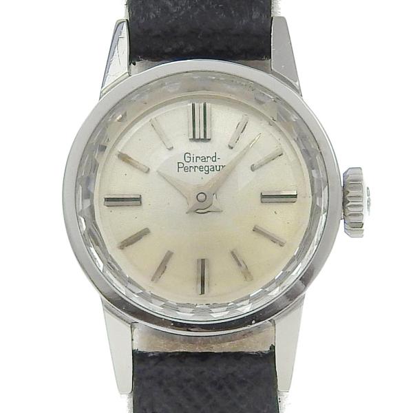 ジラール・ペルゴ（GIRARD-PERREGAUX） 8697A 腕時計 SS×レザー 手巻き