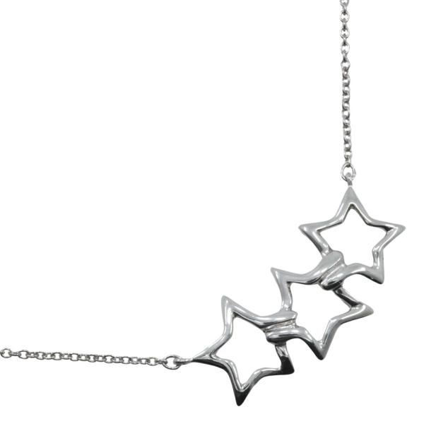 Tiffany & Co. トリプルスター ネックレス TIFFANY&Co.（ティファニー） トリプルスター ネックレス シルバー925