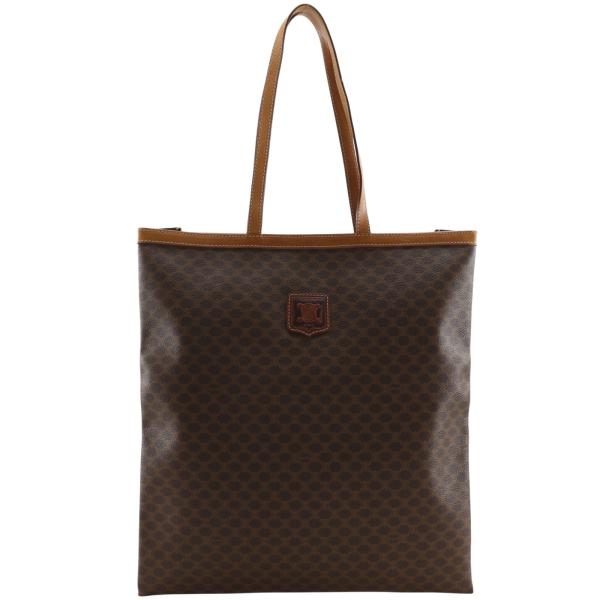CELINE（セリーヌ） トリオンフ マカダム柄 ヴィンテージ トートバッグ