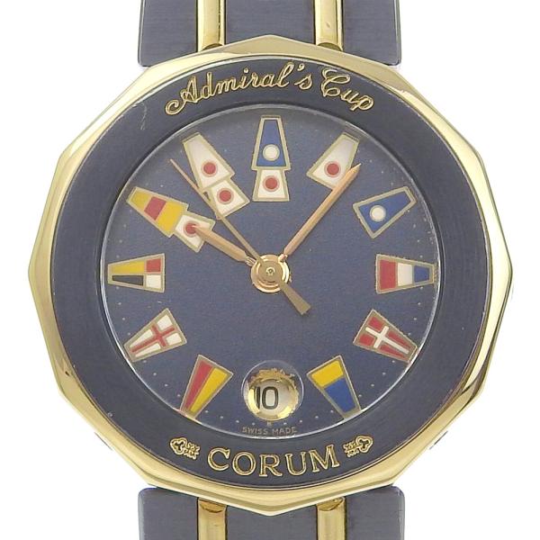 CORUM コルム 腕時計 39.610.30 V050 CORUM コルム アドミラルズカップ デイト 39.610.30 V050 腕時計 ガン
