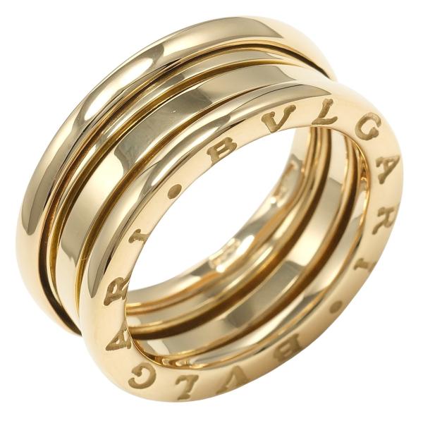 ブルガリ リング ビーゼロワン B-ZEEO1 3バンド 49号 K18YG ビー・ゼロワン ブルガリ BVLGARI B-ZERO1 ビーゼロワンリング