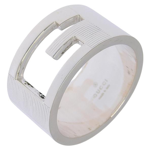 GUCCI グッチ ブランデッドG リング・指輪 シルバー925 21号 約13.7g ユニセックス【I170126081】中古