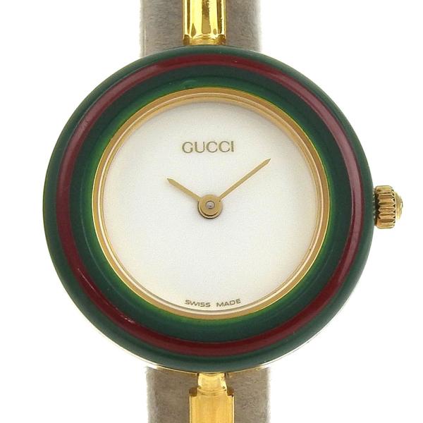 GUCCI（グッチ） チェンジベゼル 11/12.2 腕時計 SS クオーツ アナログ