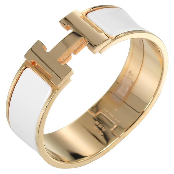 HERMES（エルメス） クリッククラック GM Hバングル バングル 金メッキ