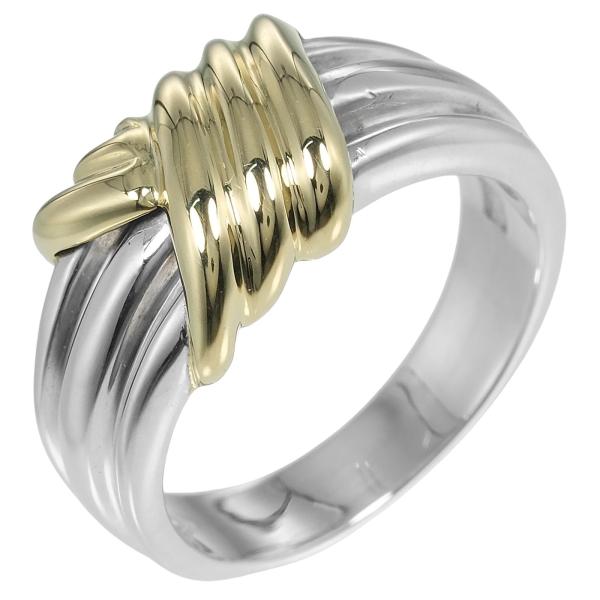 希少　TIFFANY&Co ティファニー 12号　 シグネチャー　コンビ リング 希少 TIFFANY&Co ティファニー 12号 シグネチャー コンビ リング