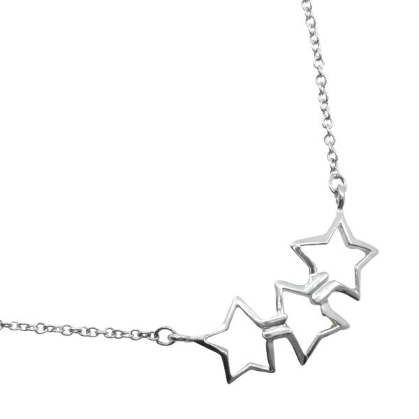 TIFFANY&Co.（ティファニー） トリプルスター ネックレス シルバー925