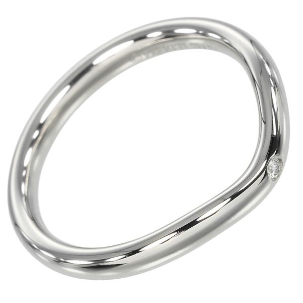 TIFFANY&Co.（ティファニー） リング カーブドバンド 7.5号 指輪 Pt950