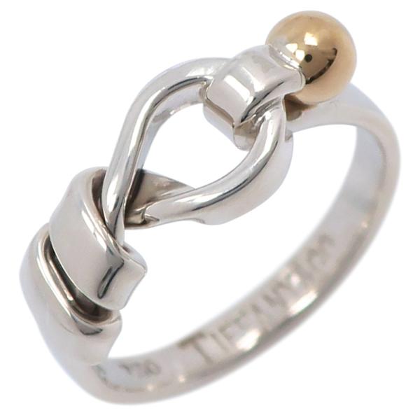 TIFFANY&Co. ティファニー フック＆アイ リング・指輪 シルバー925