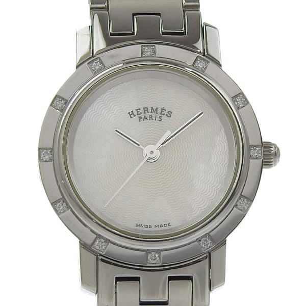 エルメス クリッパーナクレ/12P CL4.230 SS クォーツ コメ兵｜エルメス クリッパーナクレ/12P CL4.230 SS クォーツ