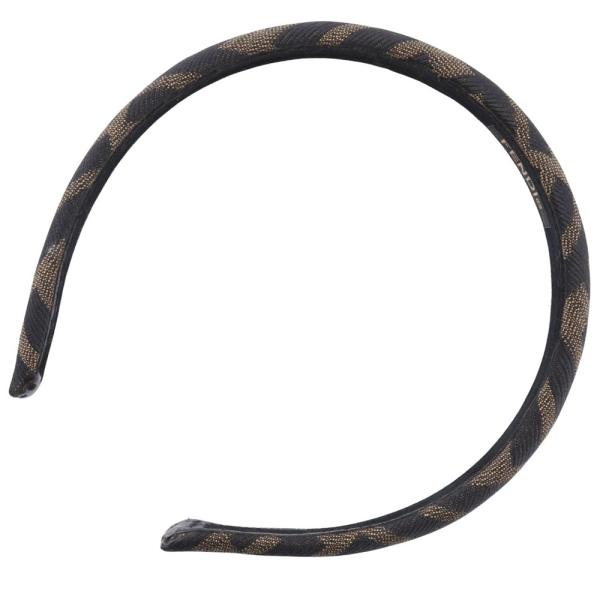 美品　FENDI　フェンディ　カチューシャ　ズッカ FENDI（フェンディ） カチューシャ ズッカ その他アクセサリー ヘアアクセサリー