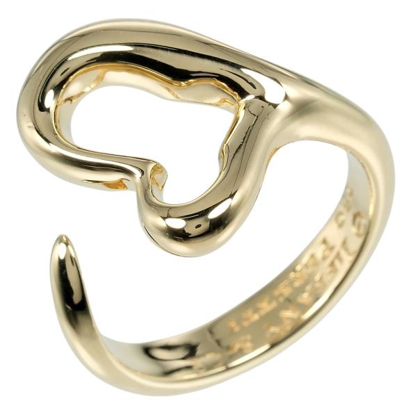 TIFFANY&Co.（ティファニー） リング オープンハート 10号 指輪 K18YG