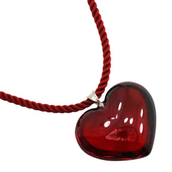 バカラ（Baccarat） ロマンスハート チョーカー ネックレス クリスタル