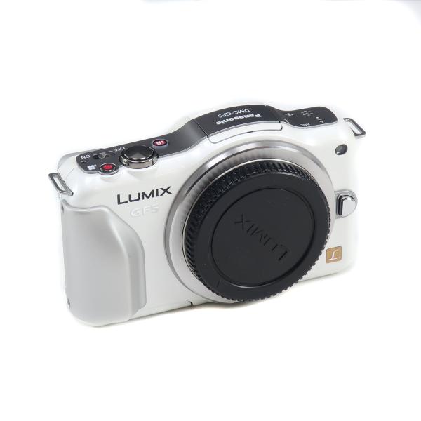 【管理番号】M120626010【アイテム】デジタルカメラ【ブランド】パナソニック（Panasonic）【モデル名】LUMIX GF5【型番】DMC-GF5【対象】_【重量】約271g【付属品】　充電器、バッテリー、マウントキャップ【その他...