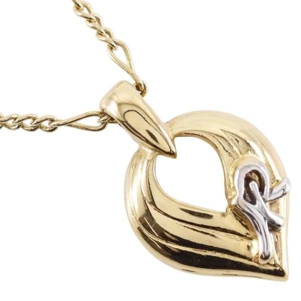 NINA RICCI ニナリッチ NRハート ネックレス 金メッキ 約4.8g NINA RICCI ニナリッチ NRハート ネックレス 金メッキ 約4.8g