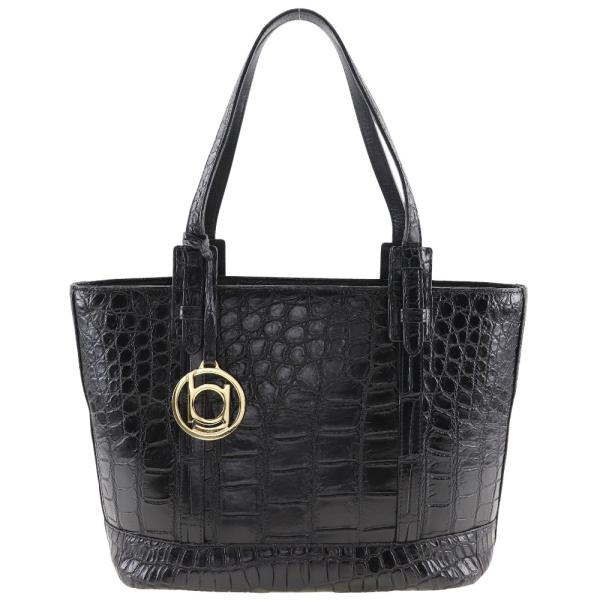 ボーグラン JRA 376 クロコダイル 黒 レディース トートバッグ Crocodile（クロコダイル） BEAUGRAND ボーグラン JRA 376 トート