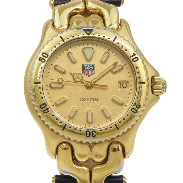 TAG HEUER タグホイヤー セル S94.413C 腕時計 金メッキ クオーツ