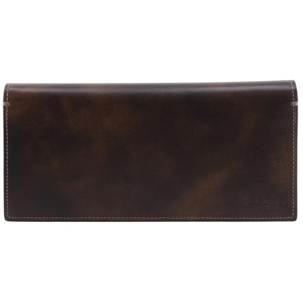 Paul Smith ポールスミスコレクション J313N 長財布 カーフ 茶 メンズ【R150726011】未使用