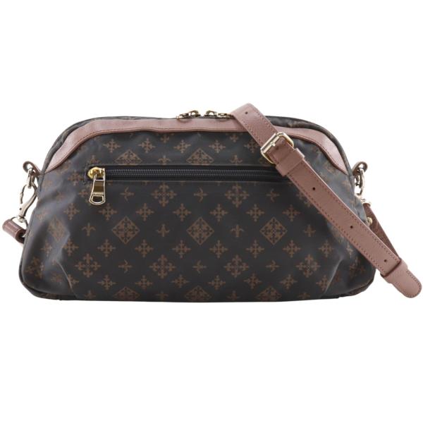 russet ラシット ショルダーバッグ ナイロン グレー/ピンク レディース【T182426165】中古