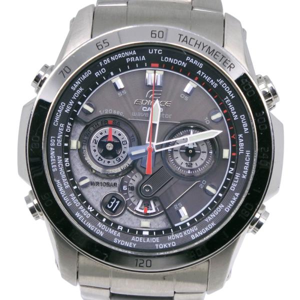 【稼働】 CASIO EDIFICE EQW-M1000D ブラック 腕時計 CASIO（カシオ） エディフィス マルチバンド6 EQW-M1000D-1AJF