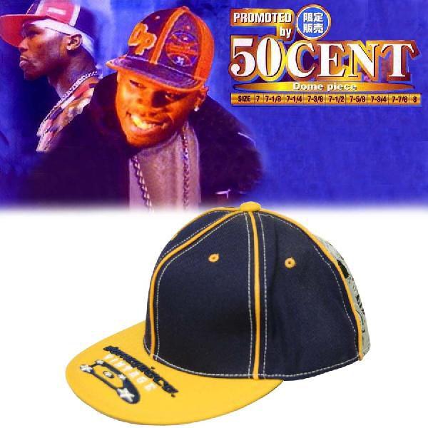 30%OFF】 50セント 着用 Dome Piese Cap ネイビー ヒップホップ 