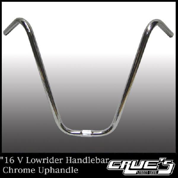 CREW'S（クルーズ） 自転車 ハンドル 16インチ ハンドルバー クローム