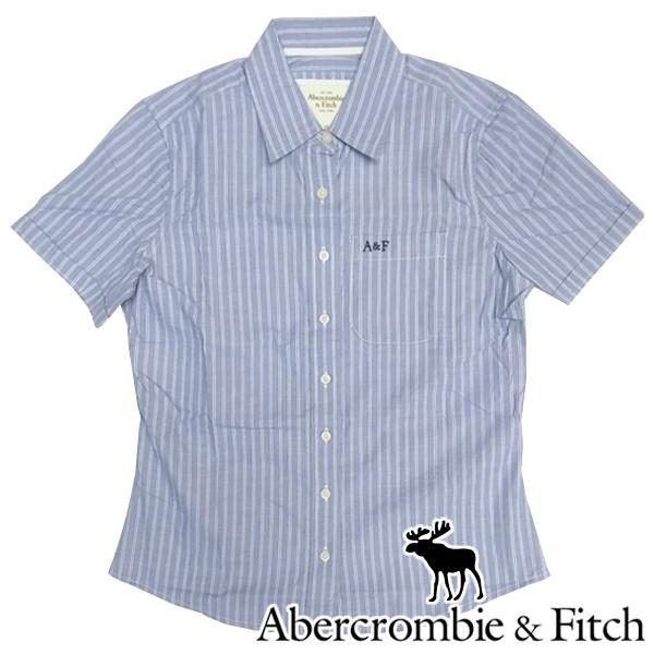 アバクロ レディース 半袖 ボタンシャツ ストライプ ライトブルー シャツ 半袖シャツ アバクロンビー フィッチ 正規 Abercrombie Abercrombie W37 セレクトショップ クルーズ世田谷 通販 Yahoo ショッピング