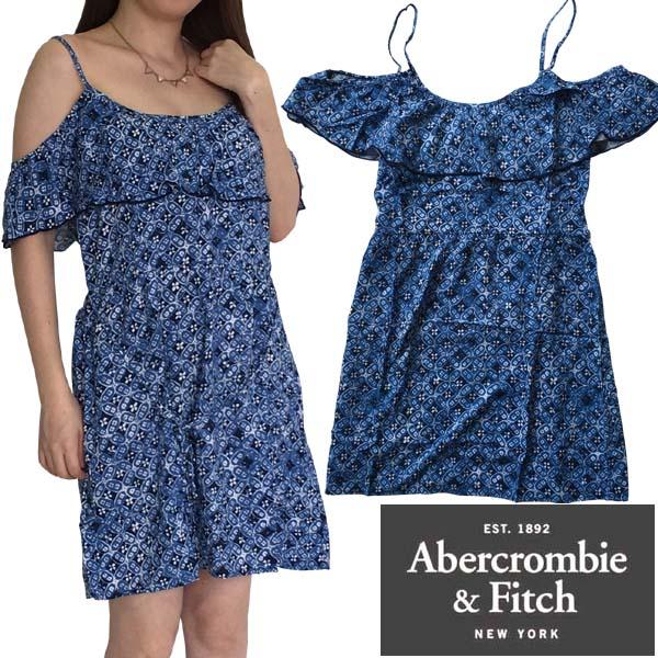 Abercrombie Fitch アバクロンビー フィッチ レディース ワンピース ネイビー ブルー キャミソール デザインカラー アメカジ 正規 A F Abercrombie W53 セレクトショップ クルーズ世田谷 通販 Yahoo ショッピング