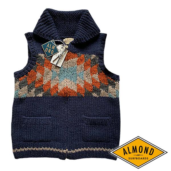 ALMOND surfboard vest アーモンド ALMOND（ファッション） アーモンドサーフボードデザイン メンズ