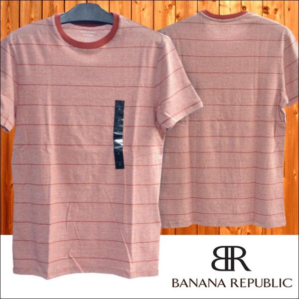 BANANA REPUBLIC（バナナリパブリック） メンズ 半袖 Tシャツ ボーダー 