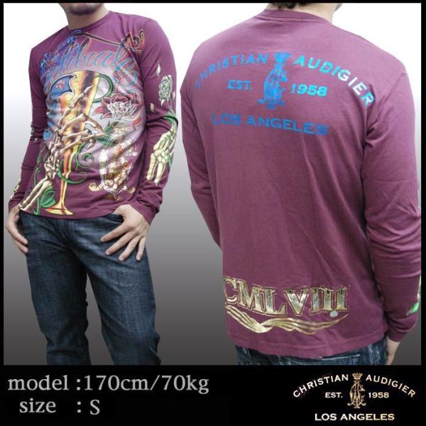CHRISTIAN AUDIGIER クリスチャンオードジェー メンズ ロンT CHRISTIAN AUDIGIER クリスチャンオードジェー メンズ ロンT