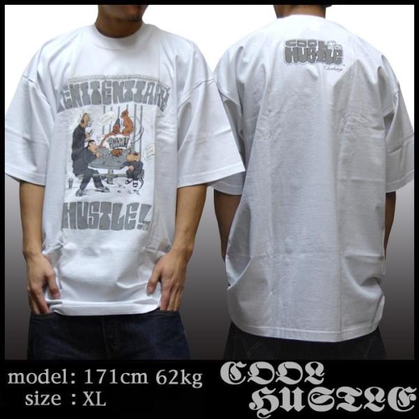 新品♠︎COOL HUSTLE CLOTHING T-SHIRTS Tシャツ 白T COOL HUSTLE クールハッスル Penitentiary ホワイト Tシャツ ギャング